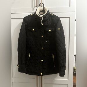 Michael Kors Black and Cream Jacket